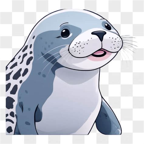 Download Curious Cartoon Seal Cartoons Online - Creative Fabrica