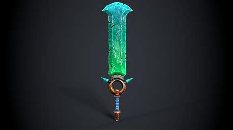 Artstation Crystal Sword