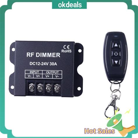 Okdeals Dimmers Brightness Control With Rf Remote Controller For Led