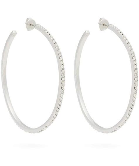 Isabel Marant（イザベルマラン）の「isabel Marant Crystal Embellished Hoop Earrings