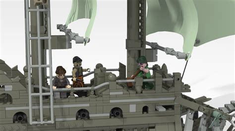 The Flying Dutchman” By Zedkay Mocs The Ultimate Lego® Pirate Resource