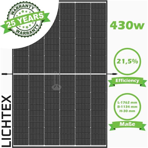 Trina Solar Wp Set Vertex S Bifazial Glas Glas Pv Photovoltaik