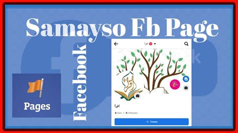 Sida Facebook Page Loo Sameeyo How To Create Facebook Page