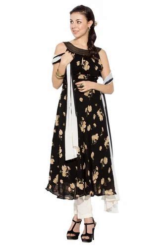 Indo Western Style Designer Party Wear Long Kurti Suit At Rs 1499