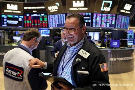 Wall Street Naik Tajam Didukung Data Inflasi As Yang Melandai