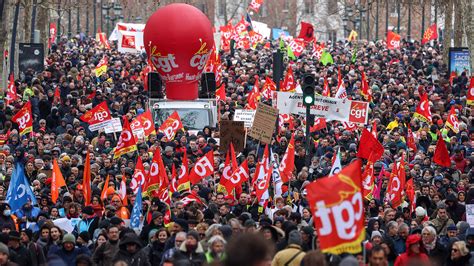 French Trade Unions Planning New Round Of Strikes On Feb 16 CGTN