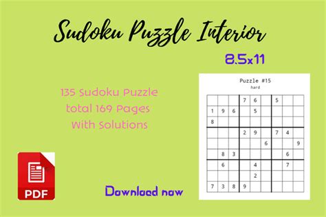 Sudoku Puzzle Printable Paper For Kdp Graphic By Rise Creative Fabrica