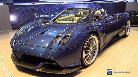 2018 Pagani Huayra Roadster Exterior Interior Walkaround Debut 2017