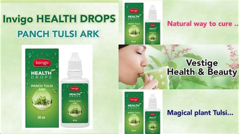 Invigo HEALTH DROPS PANCH TULSI ARK Vestige Tulsidrops Nature