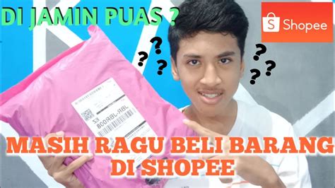 UNBOXING PAKET DARI SHOPEE YouTube