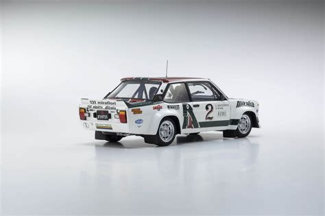 Kyosho Model Sports Car Fiat Abarth Alitalia Rally