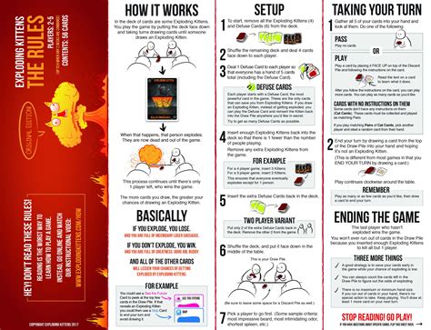 Exploding Kittens Rules Pdf