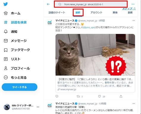 Twitterで期間や日付を指定して検索する方法 検索コマンドを簡単解説 マイナビニュース