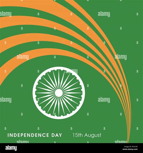 Indian Independence Day Design Card Vector Stock Vector Image And Art Alamy