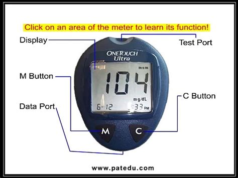 One Touch Glucose Meter How To Use