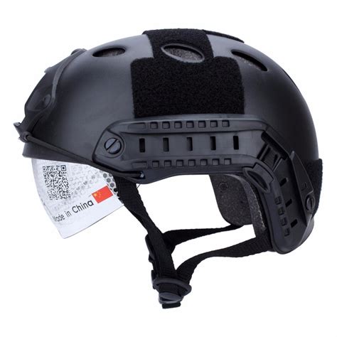 Capacete T Tico Emerson Gear Paintball Airsoft Preto R Em