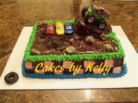 Kellyscakesdugger Monster Truck Cake Mudding