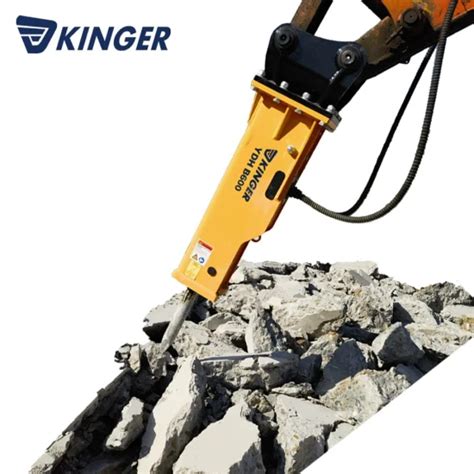 Kinger Hydraulic Demolition Breaker Excavator Rock Breaking Concrete