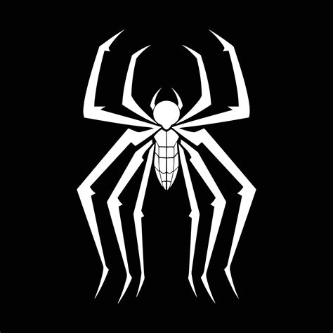 silhouette of a spider hanging from a web Abandoned House Horror 27525665 Vector Art at Vecteezy