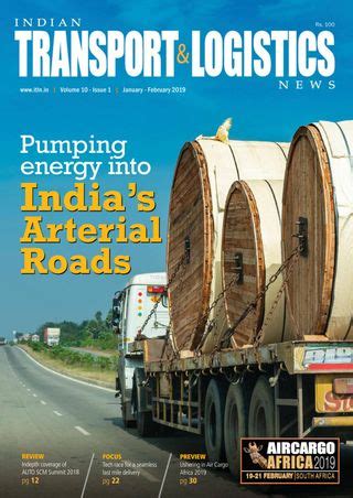 Indian Transport Logistics News Magazine July Aug 2013 Issue Get