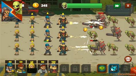 Human Vs Zombies A Zombie Defense Game Gameplay Trailer IOS