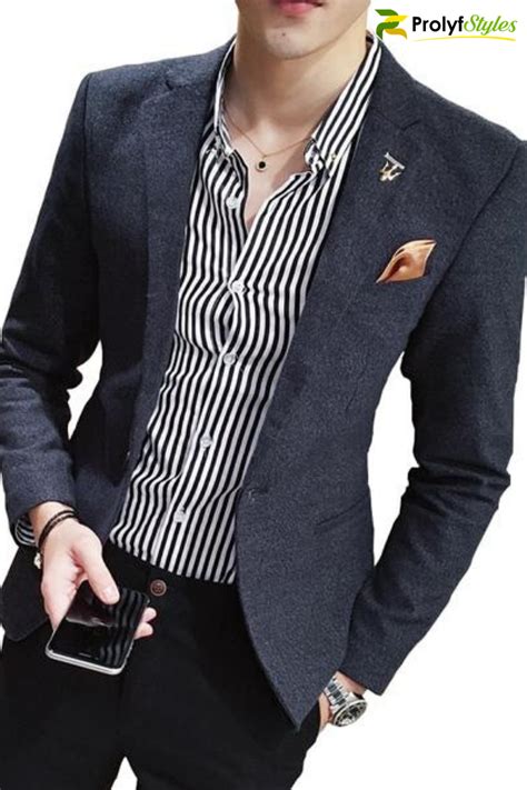 Create A Classic Business Casual Look With This Blazer Men Blazer