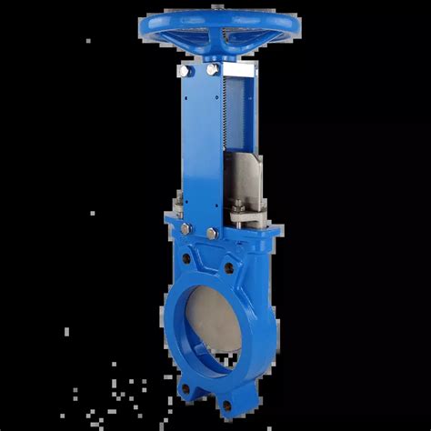 Knife Gate Valve DN 65 With Handwheel Rising Stem GG25