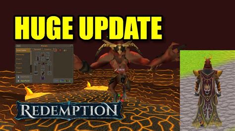 Redemption RSPS Huge Custom Update Reapers Of Souls Slayer Master