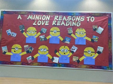 A Minion Reasons To Love Reading Growth Mindset Classroom Reading