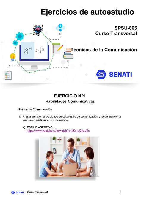 Spsu Ejercicio T Ejercicio N Habilidades Comunicativas