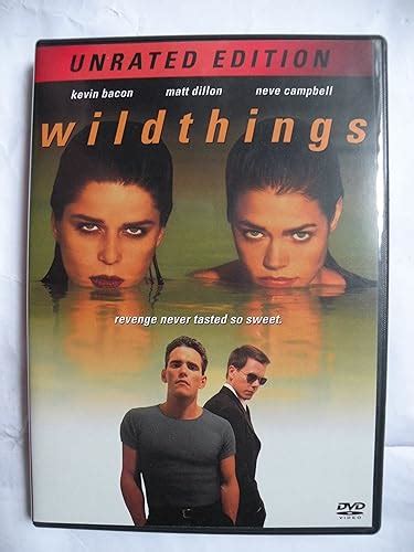 Wild Things Unrated Edition Kevin Bacon Matt Dillon Neve Campbell Theresa