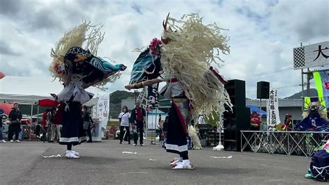 2024 6 9 日 サーモン祭り 大槌町郷土芸能祭 上亰鹿子踊 Youtube