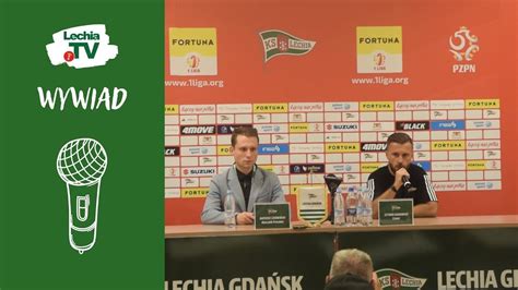 Trener Szymon Grabowski po meczu Lechia Gdańsk vs GKS Katowice