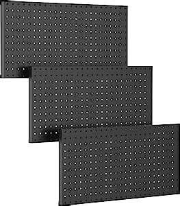 Amazon TORACK 3Pcs Metal Pegboard Panels For Wall Garage Utility