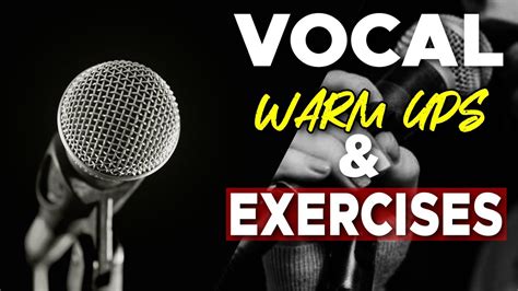 Vocal Warm Up Exercises Tutorial Youtube