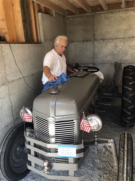 My Grandfather’s 1939 9 N Ford Ferguson Aluminum Grill Tractor R Tractors