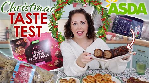 Asda Christmas Taste Test New In Asda Christmas Food Review