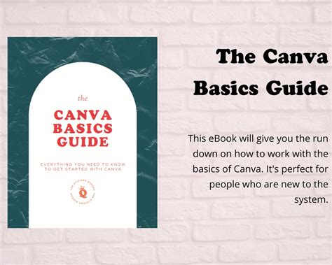 Canva The Basics Guide How To Use Canva For Beginners Etsy