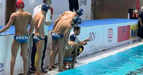 Brasil perde para os EUA na Copa do Mundo sub 16 de polo aquático