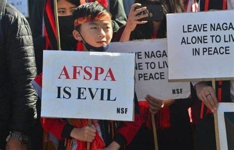 Afspa Areas Under Draconian Law Reduced In Indias Northeast