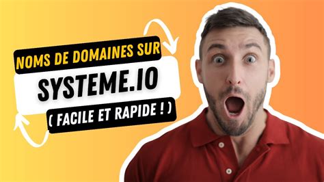 Connecter son nom de domaine à systeme io en 7 minutes chrono YouTube