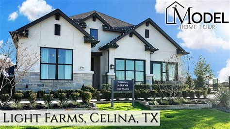 New Construction Homes In Dallas Model Home Tour Toll Brothers Light