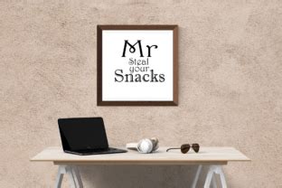 Mr Steal Your Snacks Svg Design Graphic By Md Rafiq Creative Fabrica