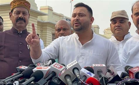 Tejashwi Yadav Appears Before Cbi For Questioning Over Land For Jobs Scam