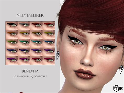 The Sims Resource Nilly Eyeliner Hq