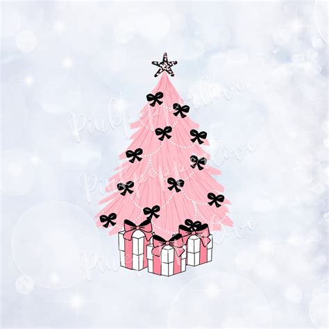 Pink Christmas Tree Christmas Tree Png Christmas T Christmas Sublimation Merry Christmas