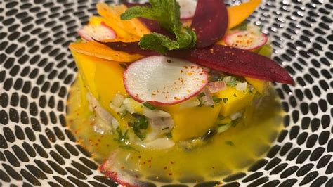 Recette Ceviche De Rouget Mangue Fruit De La Passion 🥭 وصفة سيفيتشي سمك