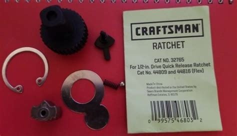 Craftsman Ratchet Repair Kit For 44811