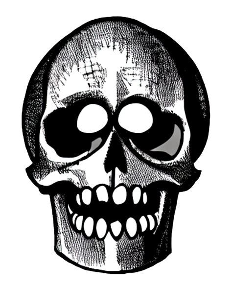 Toothy Skull Clip Art Free Stock Photo Public Domain Pictures