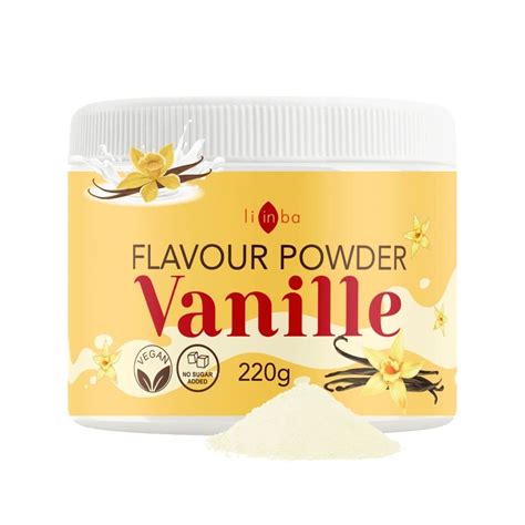 Flavour Powder VANILLE Vanilla Geschmackspulver Flavour Pulver Mit